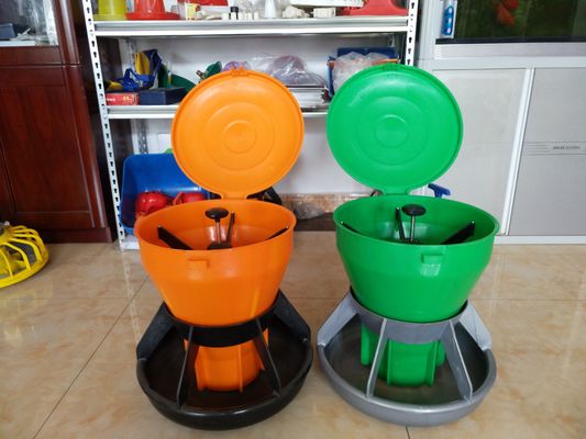Green Orange Piglet Feeding Trough Food Trough For Pigs