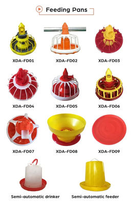 Chicken drinkers and feeders Poultry plastic drinking Chicken feeder for chickens Poultry Farming Equipment