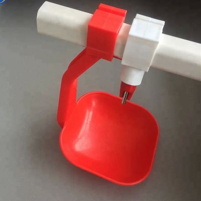 Red Nipple Drinker For Broiler Chicken Water Nipple Plastic ABS