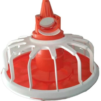 New Type Red Chicken Drinker With Leg Water Bucket Manual Poultry Feeder And Drinker Farming Equipment