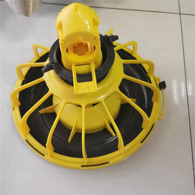 Broiler Chicken Layer Hen Feed Feeder Pan, Chicken Automatic Feed Pan for Chicken Farming Feeding System