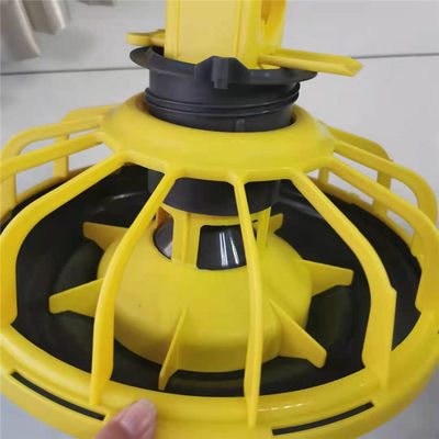 Broiler Chicken Layer Hen Feed Feeder Pan, Chicken Automatic Feed Pan for Chicken Farming Feeding System