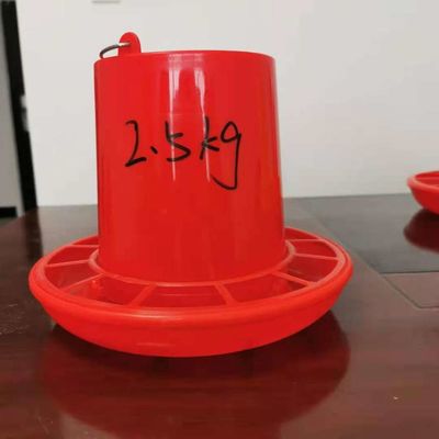Polypropylene Chicken Pan Feeder Plastic Poultry Feeder For Broiler