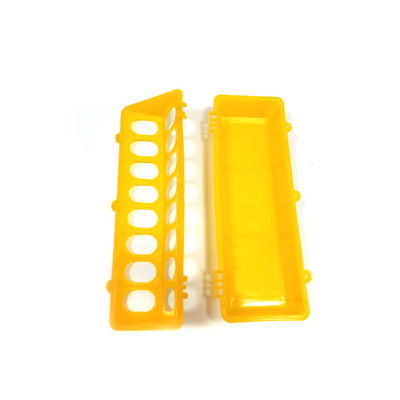 28 Holes 50CM Long Poultry Pigeon Feeder,Plastic Bird Manual Feeder