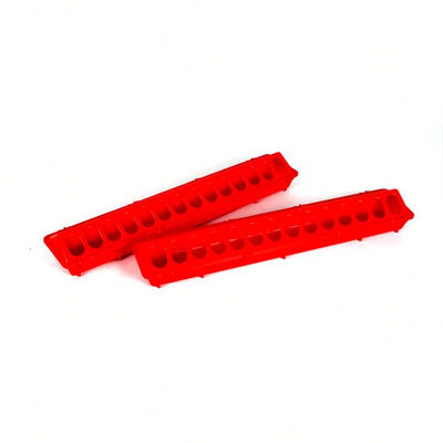 28 Holes 50CM Long Poultry Pigeon Feeder,Plastic Bird Manual Feeder
