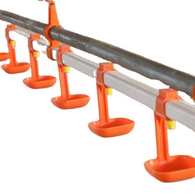 Poultry Chicken PVC water nipple drinker Square Pipe for Poultry broiler duck quail farm drinking system