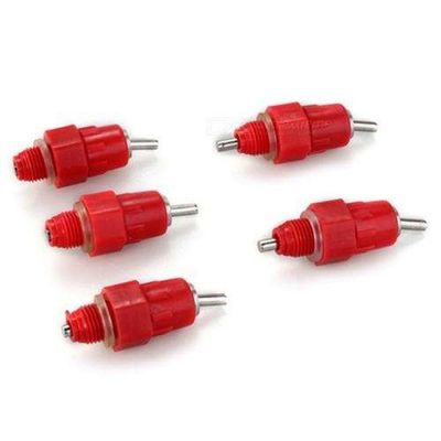 Automatic Chicken Nipple Drinkers Poultry Drinking Line 38.8mm 304 Stainless