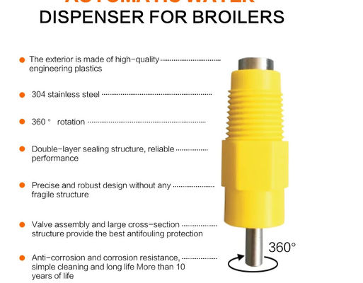 Automatic Nipples Water Drinking system automatic chicken feeder chicken drinker nipples