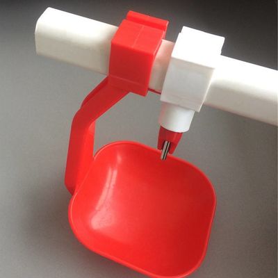 Hot Selling Ball Valve Chicken Nipple Drinkers With Clips For Poultry Farm Equipment