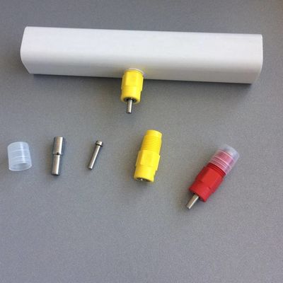 Broiler Chicken Nipple Drinkers With PVC Pipes For Poultry Farm Equipment