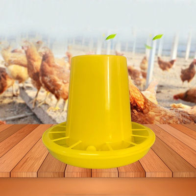 6KG 10KG 15KG Poultry Bucket Feeder Chicken Feeding Line Parts PVC