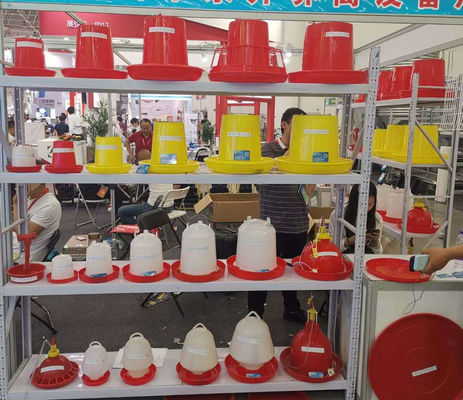 6KG 10KG 15KG Poultry Bucket Feeder Chicken Feeding Line Parts PVC