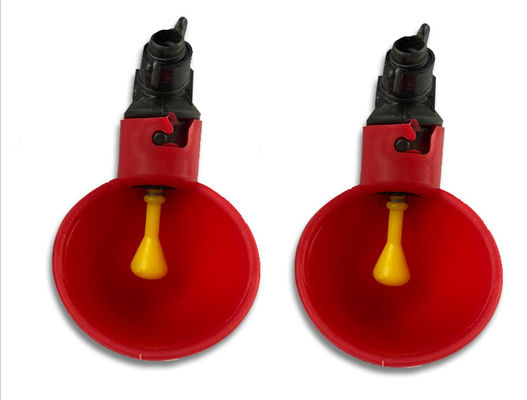 Chicken Waterer Poultry Hen Quail Water Cups Nipple Waterer Bowl Automatic Chicken Drinker Farm Animal Hot Sale