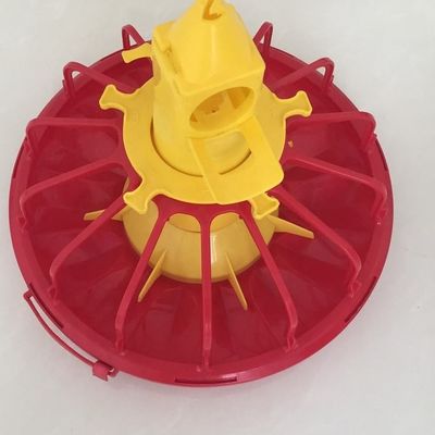 broiler farm equipment For Chicken Breeding Farm Shed, pan feeding Poultry Equipment Broiler Chicken Feeding Trough