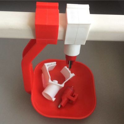 Farming Equipment Automatic Chicken Watering Application Drinker, Plastic+Stainless Steel Material Nipple Drinker For Br