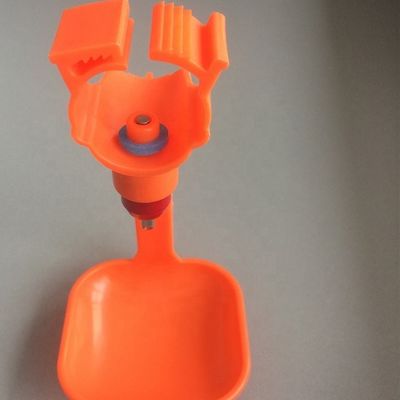 Square Pipe Chicken Nipple Drinker With Lock Hanging Suspension Drip Cups