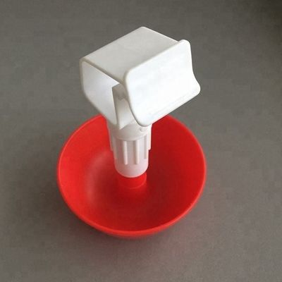 Quail Broiler Nipple Drinker Poultry Drinking Line Parts Yellow Red