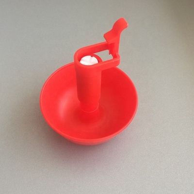 Quail Broiler Nipple Drinker Poultry Drinking Line Parts Yellow Red