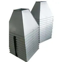 16 Grill Poultry Hopper Feeder Broiler Feed Pan PP Chicken Feeding Tray