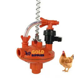 16 Grill Poultry Hopper Feeder Broiler Feed Pan PP Chicken Feeding Tray