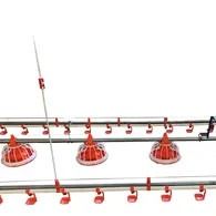 Full-automatic feeding machine winch feed line equipment for chicken and duck farm in big shed