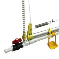 Automatic water line feed broiler nipple drinker