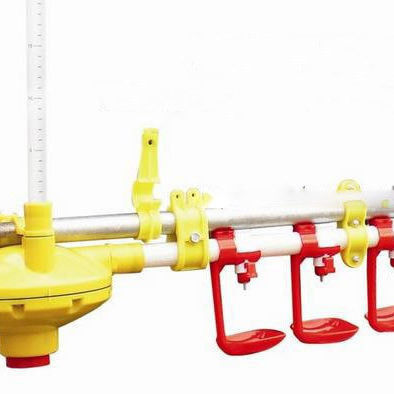 Animal Hydration Poultry Drinking Line 0.6MPa Broiler Auto Drinker