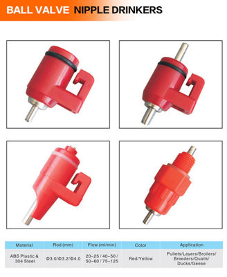 Detachable Automatic chicken nipple drinker automatic Water Stainless Steel Nipple Drinker for cage