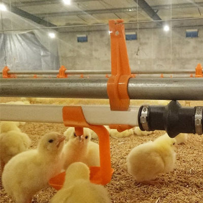 38.8mm Poultry Drinking Line Automatic Poultry Nipple Drinker
