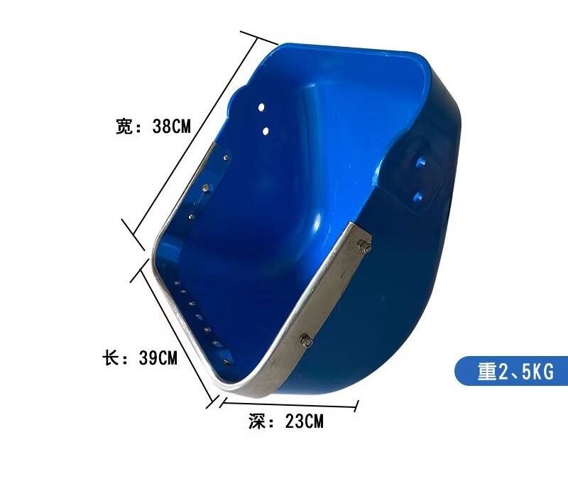 Blue Farms And Poultry Plastic Feed Troughs Large Plastic Feeding Trough