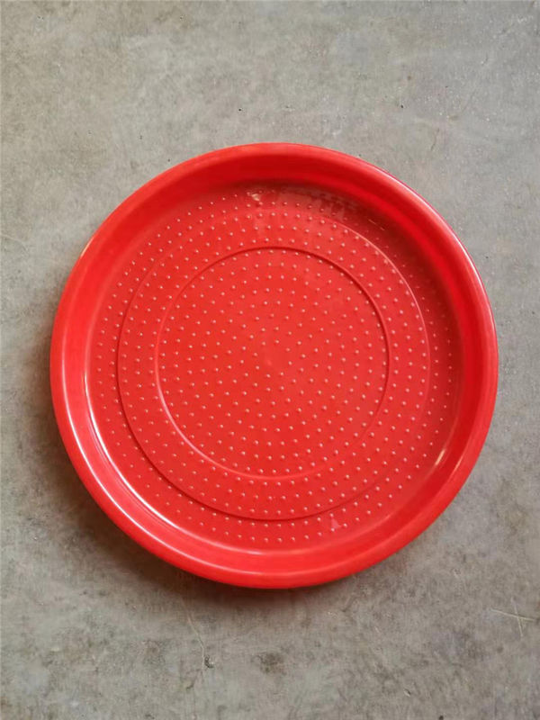 60MM Plastic Chicken Feeder Chicken Feeding Line Parts PVC Poultry Feeder