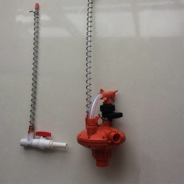 Poultry Pressure Regulator and End Kit for Broiler Chicken Breeding Farming Automatic Watering Drinking System Line