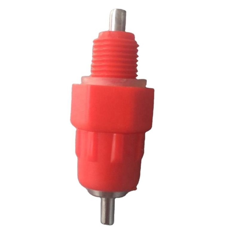 Poultry Equipment Drinking System Automatic Ball value 360 Degree Nipple Drinker For Duck