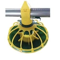 New Type Poultry Feeder Pan Automatic Broiler Pan Feeding Line System Equipment