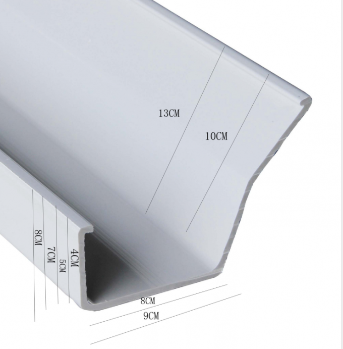 8/10/13 Cage PVC Chicken Feeder Trough Chicken Feeding Line Parts 0