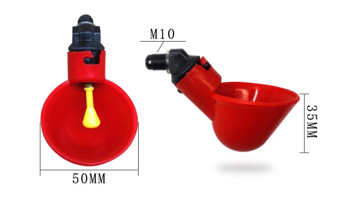 Animal Farm Tools Automatic Chicken Bird Coop Poultry Water Drinking Bowl Plastic Chicken Chick Fowl Nipple Drinker Drip 2