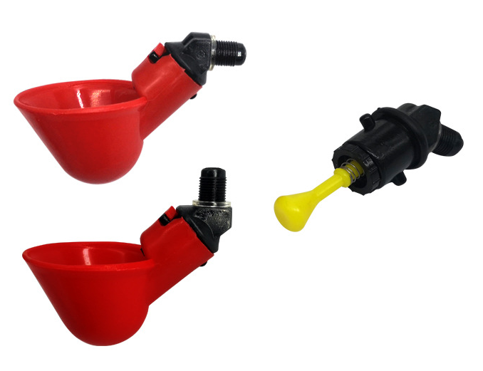 Animal Farm Tools Automatic Chicken Bird Coop Poultry Water Drinking Bowl Plastic Chicken Chick Fowl Nipple Drinker Drip 3